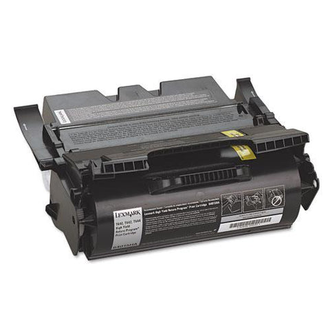 Original Lexmark 64015HA High-Yield Toner, 21000 Page-Yield, Black