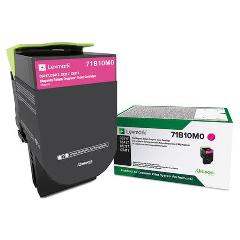 Original Lexmark 71B10M0 Toner, Magenta