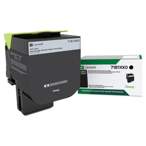 Original Lexmark 71B1XK0 Toner, Black, Extra High-Yield