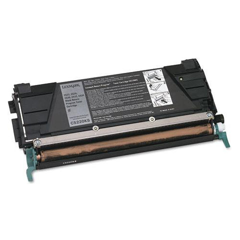 Original Lexmark C5220KS Toner, 4000 Page-Yield, Black