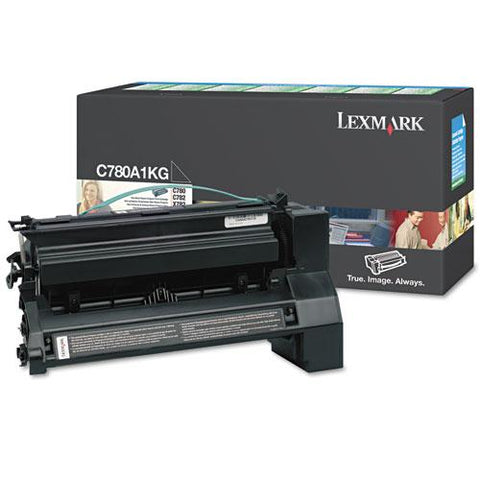 Original Lexmark C780A1KG Toner, 6000 Page-Yield, Black