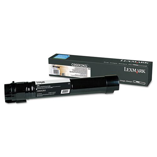 Original Lexmark C950X2KG High-Yield Toner, Black