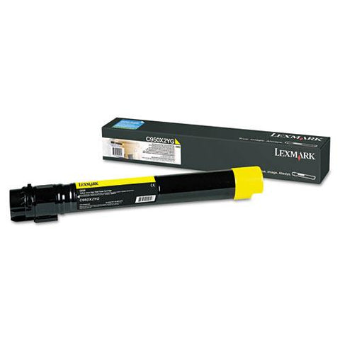 Original Lexmark C950X2YG High-Yield Toner, Yellow