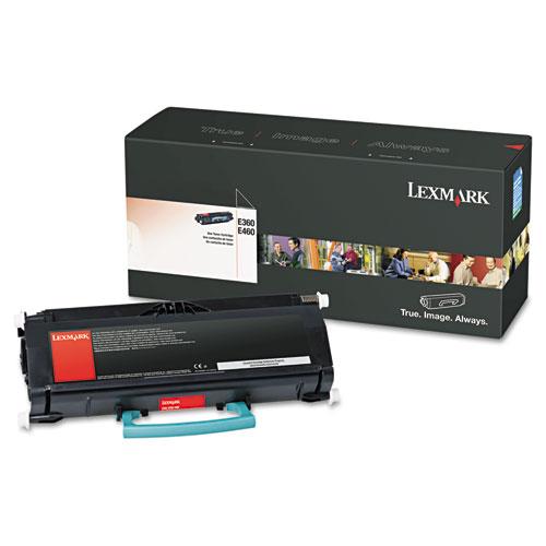 Original Lexmark E360H21A High-Yield Toner, 9000 Page-Yield, Black