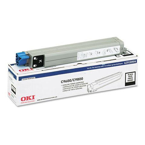 Original Oki 42918904 Toner (Type C7), 15000 Page-Yield, Black