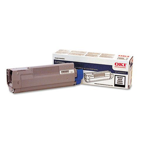 Original Oki 43324420 Toner, 6000 Page-Yield, Black