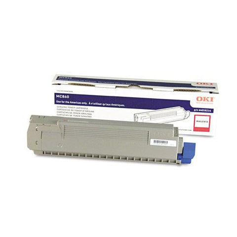 Original Oki 44059214 Toner, Magenta