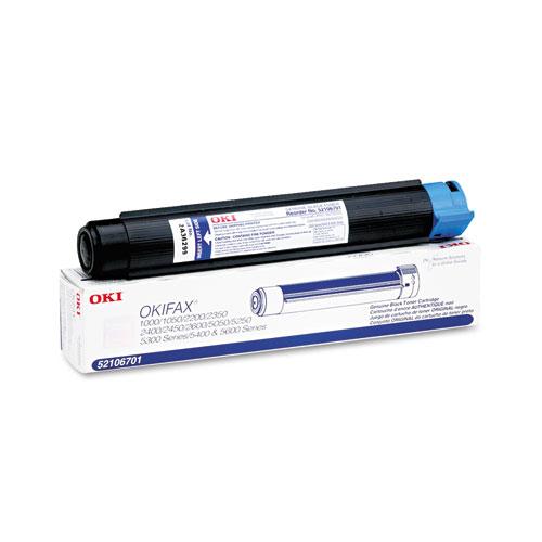 Original Oki 52106701 Toner, 2500 Page-Yield, Black