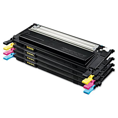 Original Samsung CLT-P409C (SU397A) Toner, Black/Cyan/Magenta/Yellow