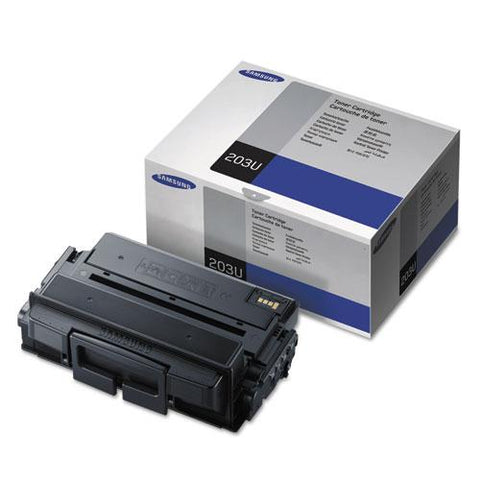 Original Samsung MLT-D203U (SU919A) Ultra High-Yield Toner, 15000 Page-Yield, Black