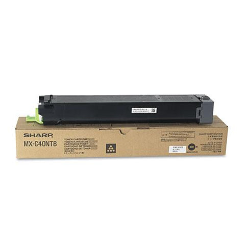 Original Sharp MXC40NT1 Toner, 10,000 Page-Yield, Black