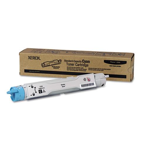 Original Xerox 106R01214 Toner, 5000 Page-Yield, Cyan