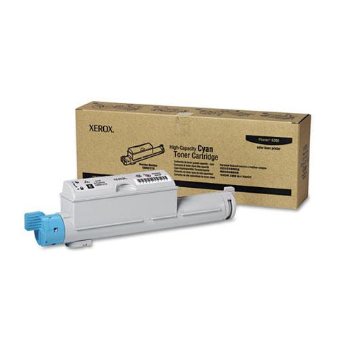 Original Xerox 106R01218 High-Yield Toner, 12000 Page-Yield, Cyan