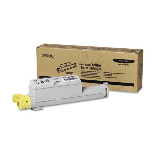 Original Xerox 106R01220 High-Yield Toner, 12000 Page-Yield, Yellow