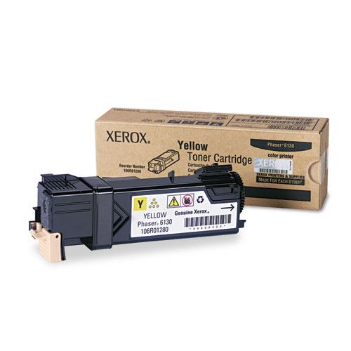 Original Xerox 106R01280 Toner, 1900 Page-Yield, Yellow