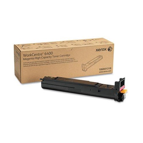 Original Xerox 106R01318 High-Yield Toner, 14000 Page-Yield, Magenta