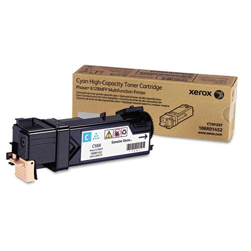 Original Xerox 106R01452 Toner, 3100 Page-Yield, Cyan