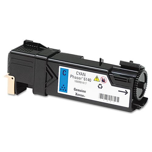 Original Xerox 106R01477 Toner, 2,000 Page Yield, Cyan