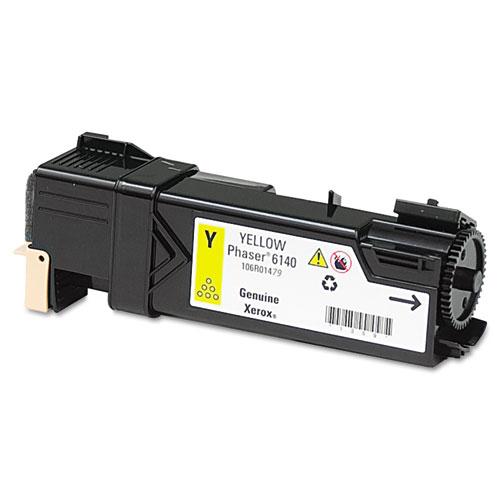 Original Xerox 106R01479 Toner, 2,000 Page Yield, Yellow