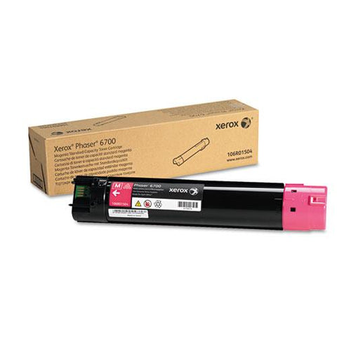 Original Xerox 106R01504 Toner, 5,000 Page -Yield, Magenta