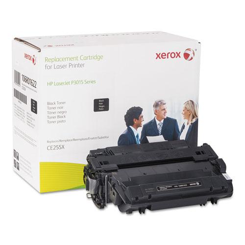 Original Xerox 106R01622 Replacement High-Yield Toner for CE255X (55X), 13500 Page Yield, Black