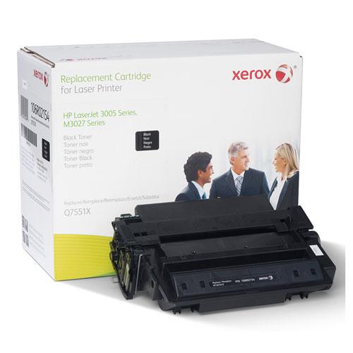 Original Xerox 106R02154 Replacement Extended-Yield Toner for Q7551X (51X), Black