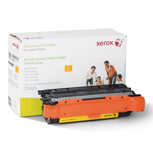 Original Xerox 106R02219 Replacement Toner for CE262A (648A), Yellow