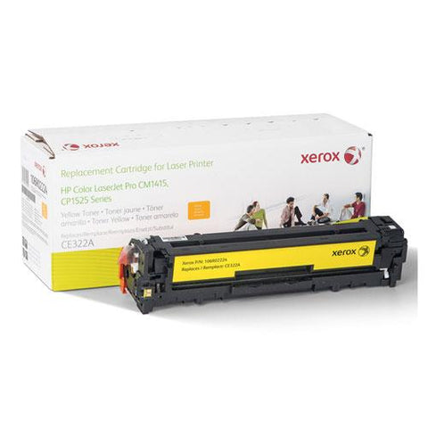 Original Xerox 106R02224 Replacement Toner for CE322A (128A), Yellow