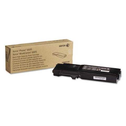 Original Xerox 106R02228 High Capacity Toner, 8000 Page-Yield, Black