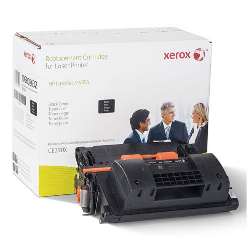 Original Xerox 106R02632 Replacement High-Yield Toner for CE390X (90X), 25400 Page Yield, Black