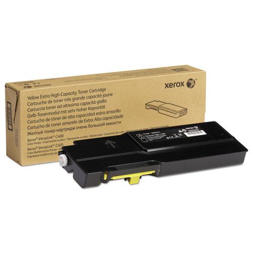 Original Xerox 106R03525 Extra High-Yield Toner, 8000 Page-Yield, Yellow