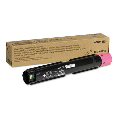 Original Xerox 106R03759 High-Yield Toner, 10100 Page-Yield, Magenta