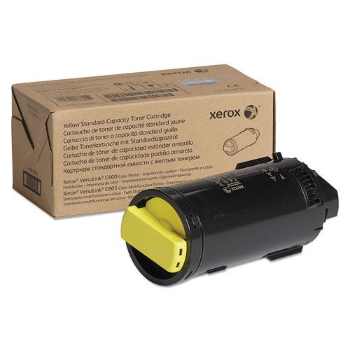 Original Xerox 106R03898 Toner, 6000 Page-Yield, Yellow