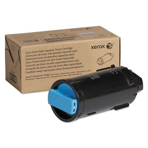 Original Xerox 106R03916 Extra High-Yield Toner, 16800 Page-Yield, Cyan