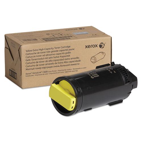 Original Xerox 106R03918 Extra High-Yield Toner, 16800 Page-Yield, Yellow