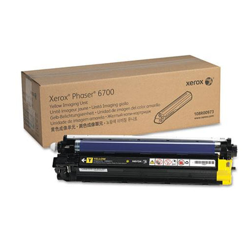 Original Xerox 108R00973 Imaging Unit, 50,000 Page-Yield, Yellow